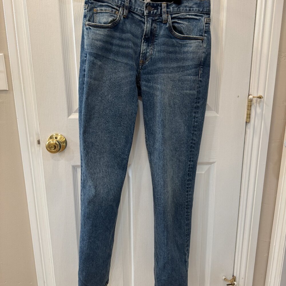 Faherty Brand Organic Cotton Slim Straight Denim Jeans - Mens 30x32 - NWT - Picture 4 of 7